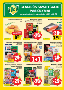 IKI penktadienio akcijos