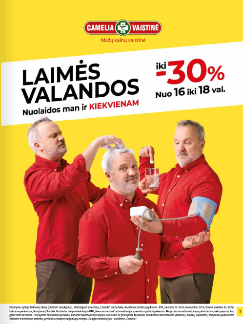 camelia laimės valandos