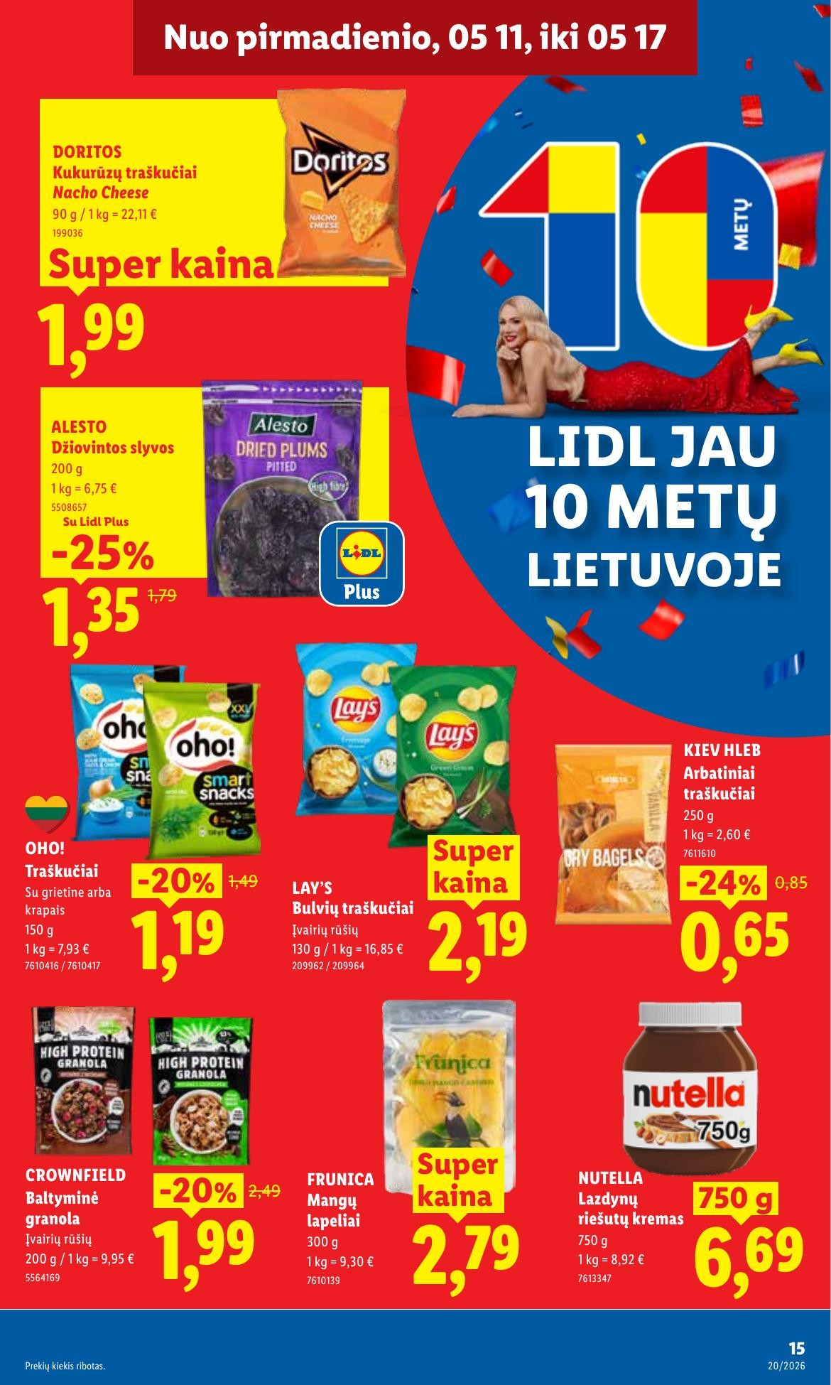lidl maisto prekiu leidinys - page 15
