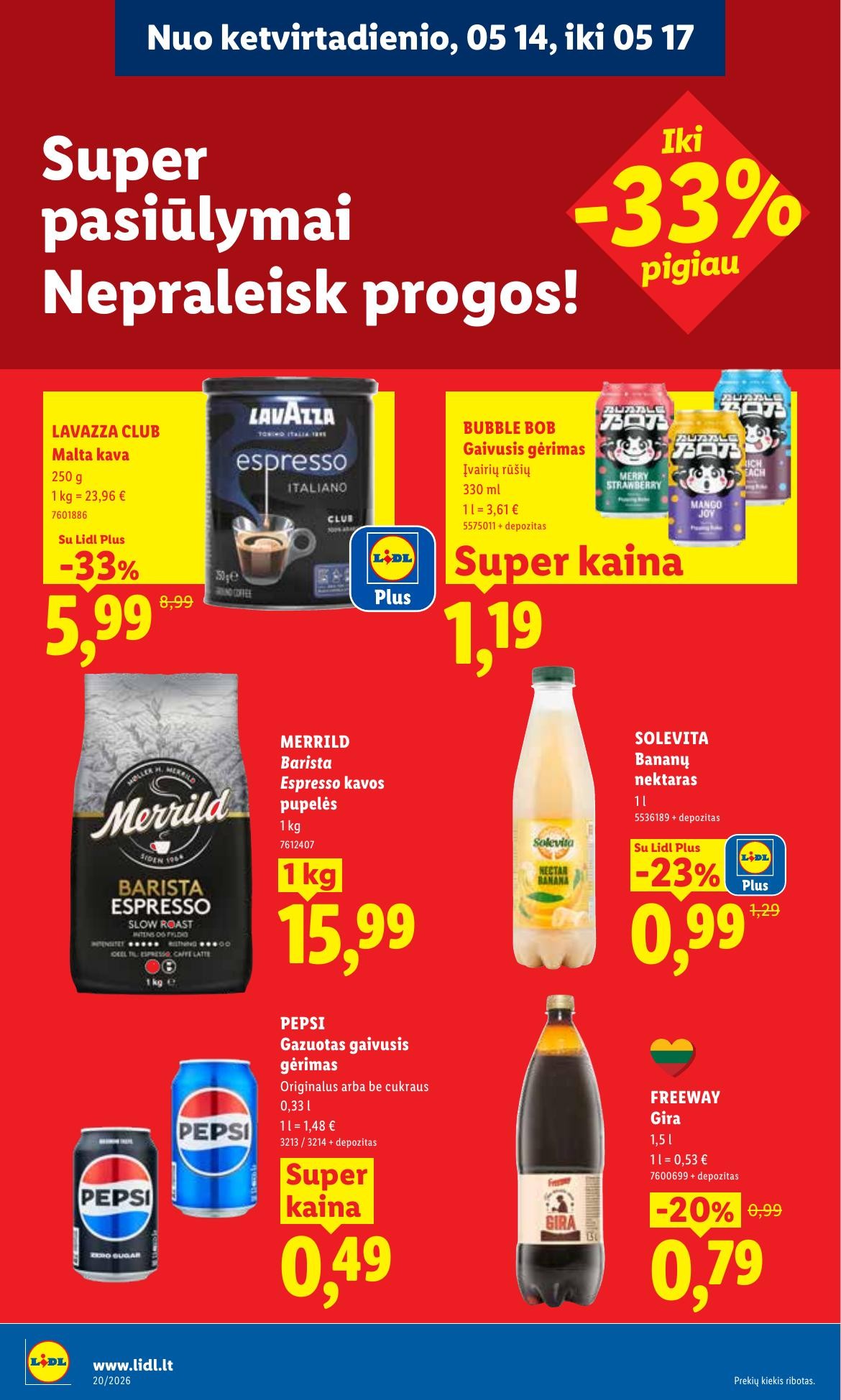 lidl maisto prekiu leidinys - page 36